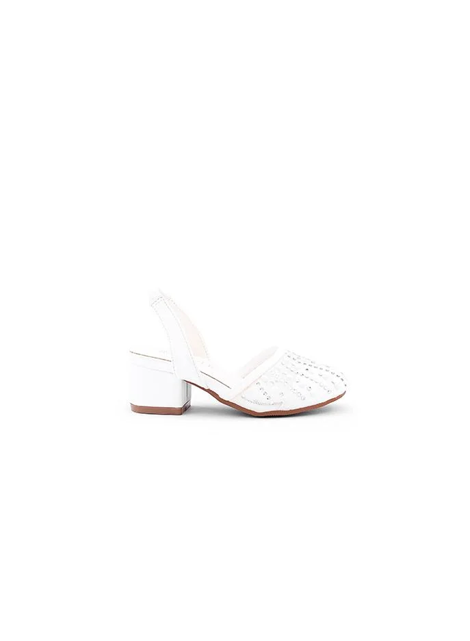 كابلي كعب نسائي بكعب كتلة وحزام خلفي